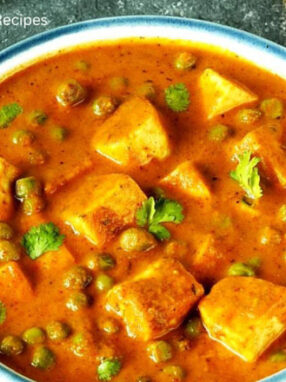 Matar Paneer Recipe