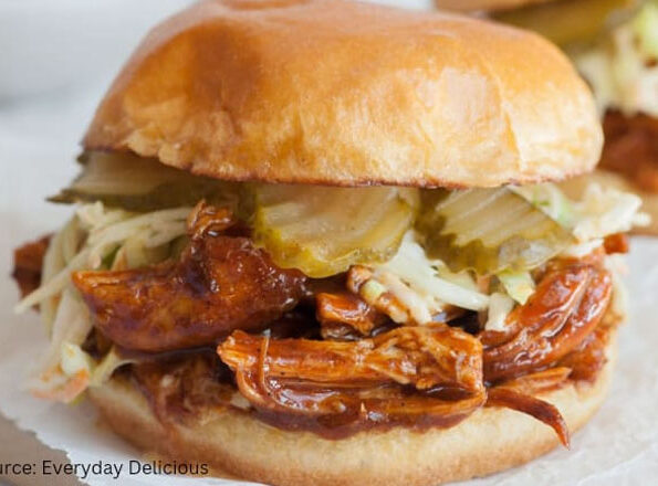 BBQ Pulled Chicken Sandwich Recipe