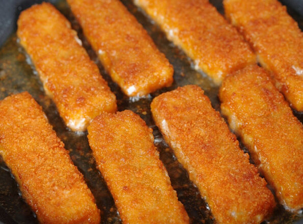 Rectangular Aloo Bread Toast Fry