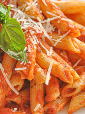 Spicy Creamy Chili Oil Pasta