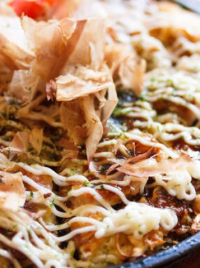 Okonomiyaki (Japanese Savory Pancake)