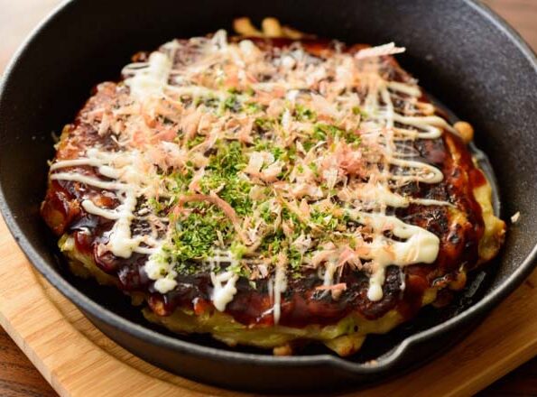 Savory Pancakes (Okonomiyaki-Style)