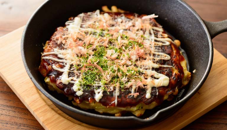 Savory Pancakes (Okonomiyaki-Style)