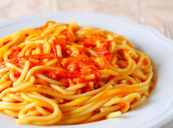 Smooth Marinara Spaghetti