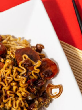 Vegetarian Yakisoba