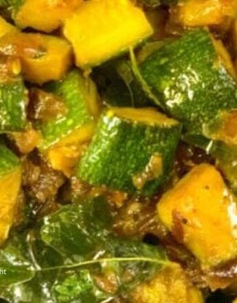 Zucchini Sabzi (Indian Stir-Fry)