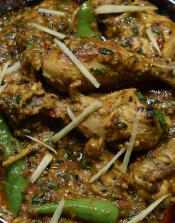 Black Pepper Chicken Kadhai