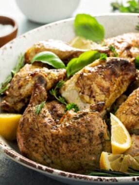 Lemon herbed garlic chicken
