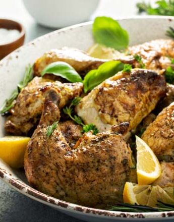 Lemon herbed garlic chicken