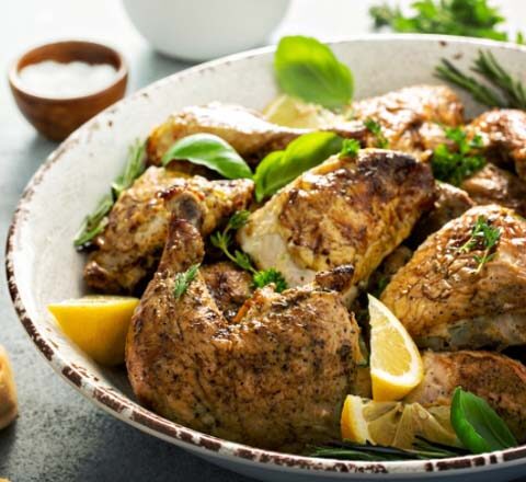 Lemon herbed garlic chicken