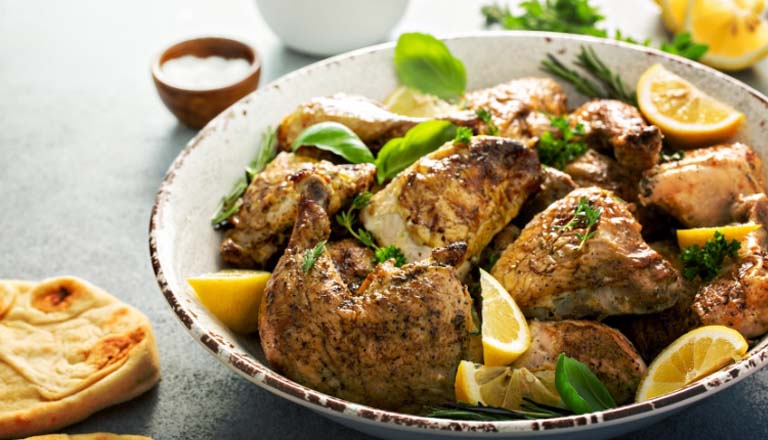 Lemon herbed garlic chicken