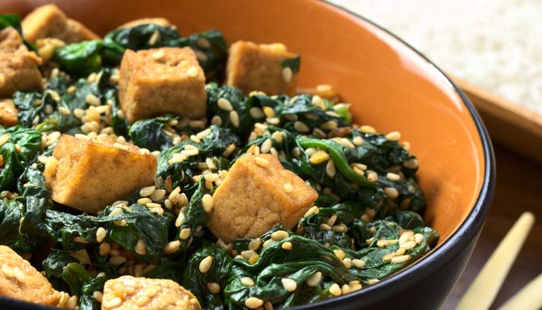 Palak Tofu