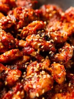 Seasoned Chicken with Garlic