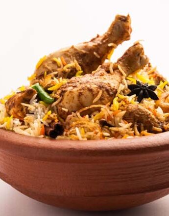 Dum Handi Chicken Biryani