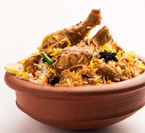 Dum Handi Chicken Biryani