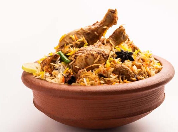 Dum Handi Chicken Biryani