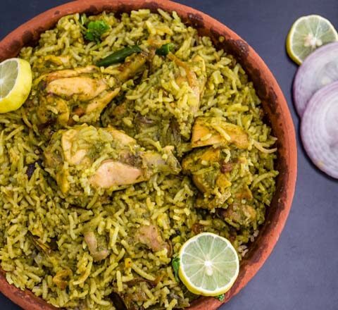 Hyderabadi Chicken Biryani