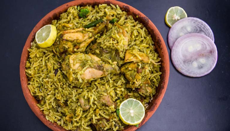 Hyderabadi Chicken Biryani